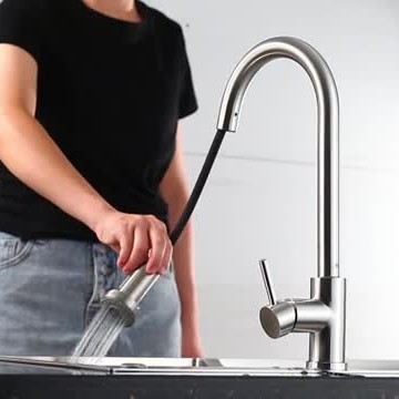 economical single handle brass tap Kitchen Faucet stainless steel kitchen faucet