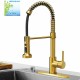 kitchen faucet gold kitchen sink faucets kitchen faucet with pull down sprayer